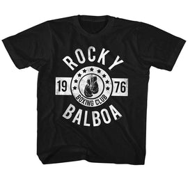 ROCKY BOXING CLUB TODDLER 2T T-Shirt in Black