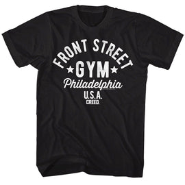 ROCKY FRONT STREET S T-Shirt in Black
