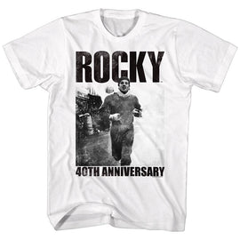 ROCKY 40TH S T-Shirt in White