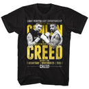 ROCKY CONLAN VS CREED S T-Shirt in Black