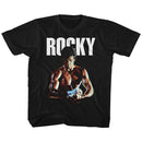 ROCKY FIST TAPE TODDLER 2T T-Shirt in Black