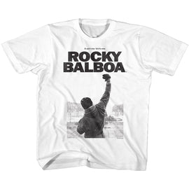 ROCKY 6 TODDLER 2T T-Shirt in White