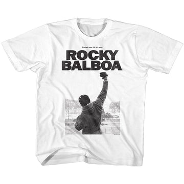 ROCKY 6 YOUTH XS 5 6 T-Shirt in White