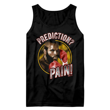 ROCKY PAIN PREDICTION TANK S T-Shirt in Black