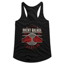 ROCKY CHAMP76 LADIES SLIMFIT RACERBACK S T-Shirt in Black