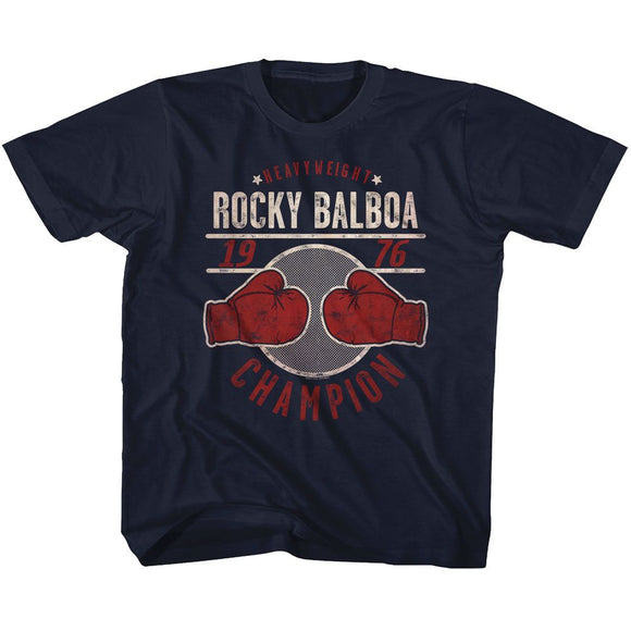 ROCKY CHAMP76 TODDLER 2T T-Shirt in NAVY