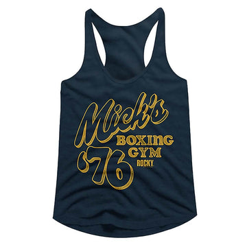 ROCKY MICKS LADIES RACERBACK S T-Shirt in Midnight NAVY