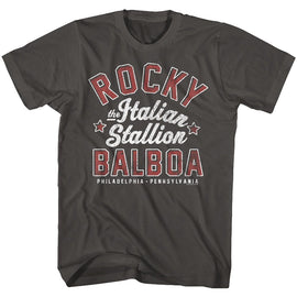 ROCKY THE ITALIAN STALLION S T-Shirt in Smoke
