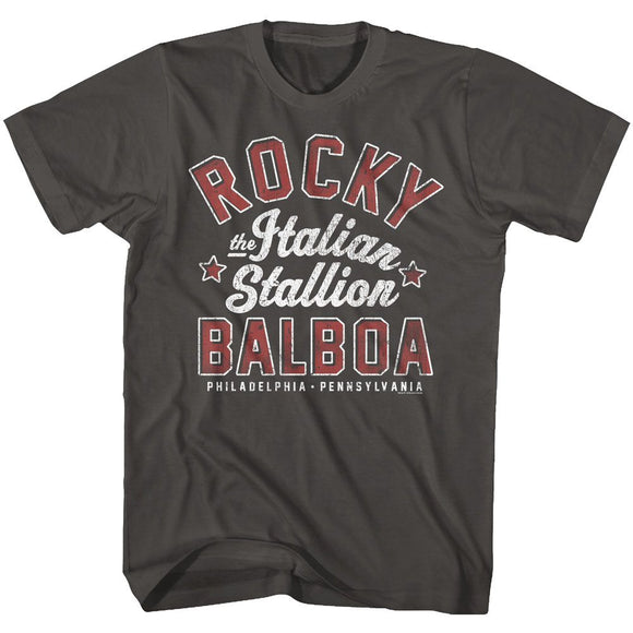 ROCKY THE ITALIAN STALLION S T-Shirt in Smoke