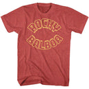 ROCKY R BALBOA S T-Shirt in RED Heather