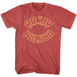 ROCKY R BALBOA S T-Shirt in RED Heather