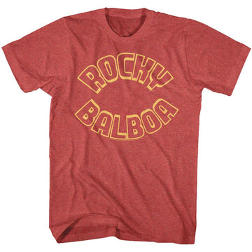 ROCKY R BALBOA S T-Shirt in RED Heather
