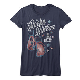 ROCKY RBSTALLION LADIES S T-Shirt in NAVY