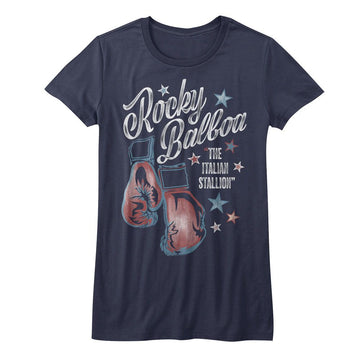 ROCKY RBSTALLION LADIES S T-Shirt in NAVY