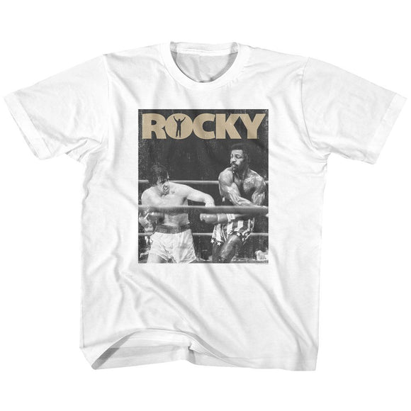 ROCKY ONE YOUTH XS 5 6 T-Shirt in White