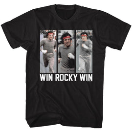 ROCKY RUN RUN S T-Shirt in Black