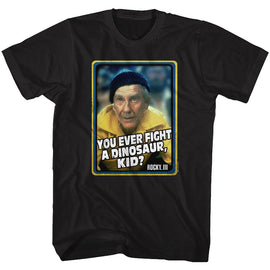 ROCKY DINOSAUR S T-Shirt in Black