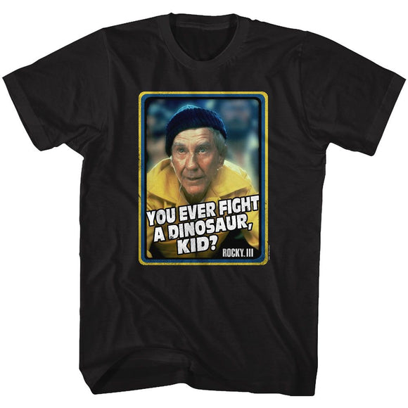 ROCKY DINOSAUR S T-Shirt in Black