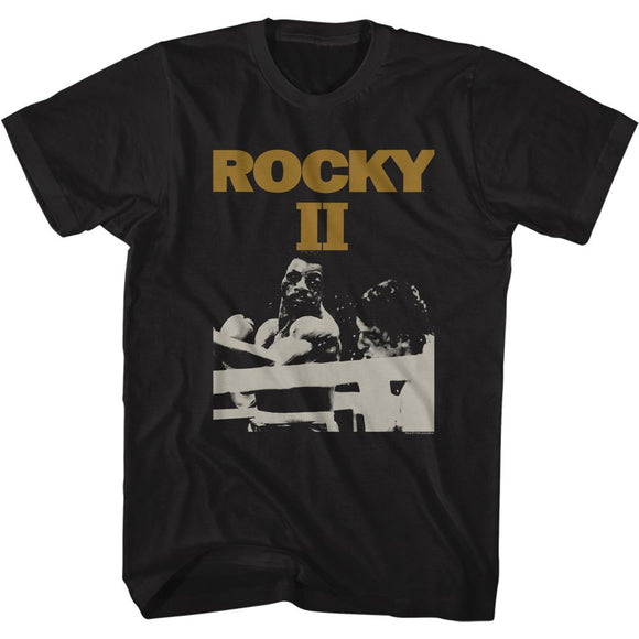 ROCKY TWO S T-Shirt in Black