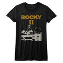 ROCKY TWO LADIES S T-Shirt in Black