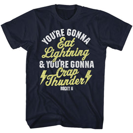ROCKY LIGHTNING AND THUNDER S T-Shirt in NAVY