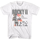 ROCKY II POSTER S T-Shirt in White