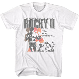 ROCKY II POSTER S T-Shirt in White
