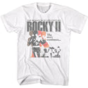 Rocky Rocky Ii Poster Adult T-Shirts