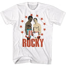 ROCKY STAR CIRCLE S T-Shirt in White