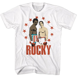 ROCKY STAR CIRCLE S T-Shirt in White