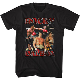 Rocky Rocky Collage Adult T-Shirts