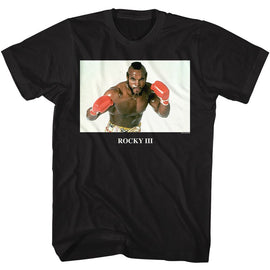 ROCKY CLUBBER PHOTO S T-Shirt in Black