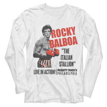 ROCKY DUOTONE L/S S T-Shirt in White