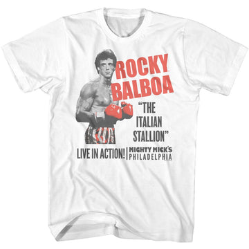 ROCKY DUOTONE S T-Shirt in White