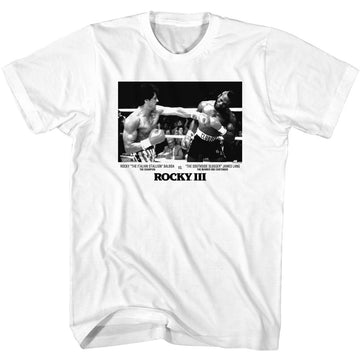 ROCKY BALBOA V LANG BILL S T-Shirt in White