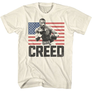 Rocky Rocky Creed American Flag Adult T-Shirts