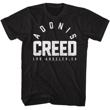 ROCKY ARCHED ADONIS LOGO S T-Shirt in Black