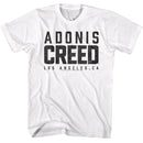 ROCKY ADONIS CREED LOGO S T-Shirt in White