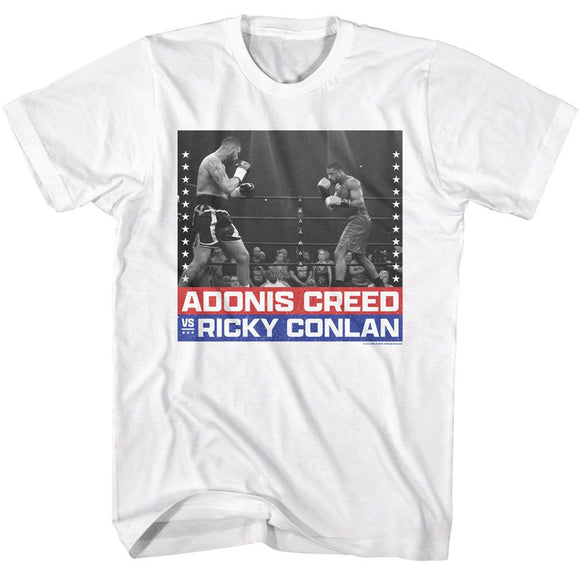 ROCKY CREED VS CONLAN S T-Shirt in White