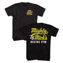 Rocky Rocky Mighty Micks Gym Front And Back Adult T-Shirts