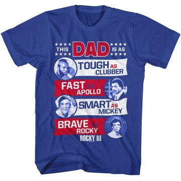 ROCKY DAD S T-Shirt in Royal