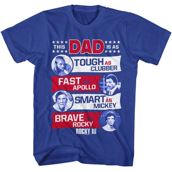 ROCKY DAD S T-Shirt in Royal