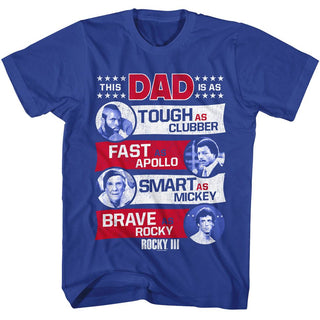 Rocky Rocky Dad Adult T-Shirts