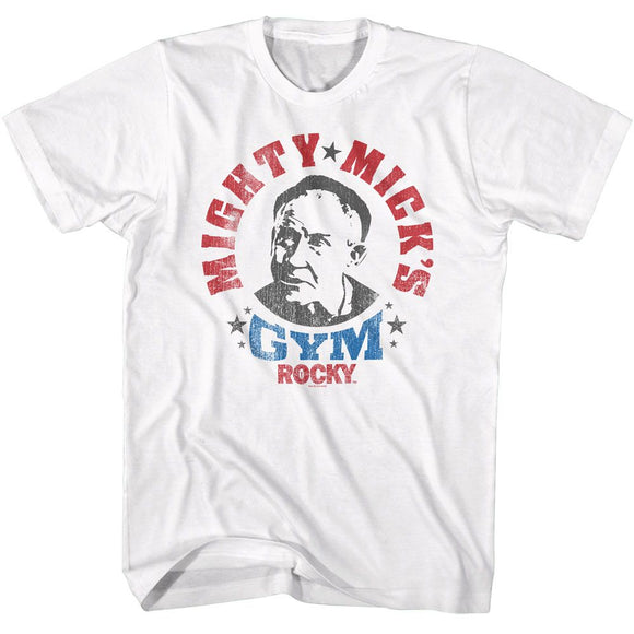 ROCKY MICKS GYM RWB S T-Shirt in White