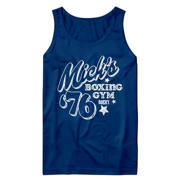 ROCKY MICKS GYM 76 TANK S T-Shirt in Royal