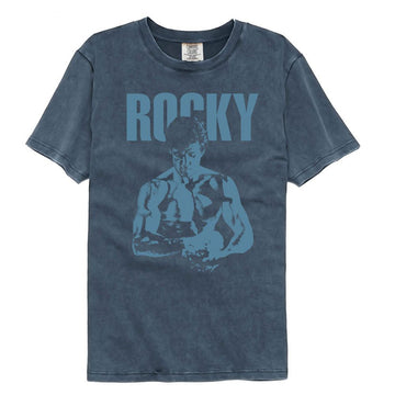ROCKY BLUE ISH COMFORT COLOR S T-Shirt in Denim