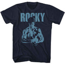 ROCKY BLUE ISH S T-Shirt in NAVY