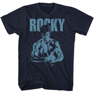 ROCKY BLUE ISH S T-Shirt in NAVY