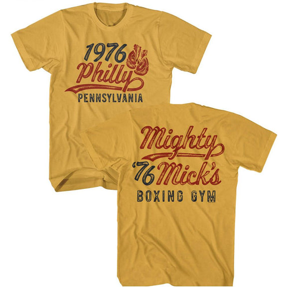 ROCKY 1976 PHILLY BOXING GYM S ***F&B*** T-Shirt in Ginger
