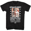 ROCKY VS APOLLO S T-Shirt in Black